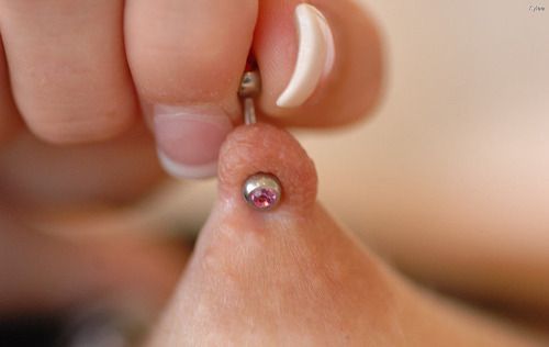 piercing labrety a činky