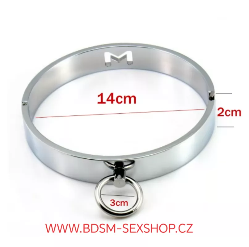 Kovový obojek Kelly