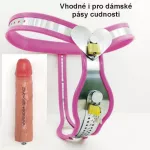 Dildo se závitem - doplněk k erotickým hračkám dildo k dámskému pásu cudnosti