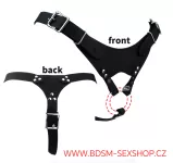 Uzamykatelný postroj vhodný pro klasické pásy cudnosti Uzamykatelný postroj k pásu cudnosti II