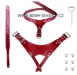 Uzamykatelný postroj vhodný pro klasické pásy cudnosti Uzamykatelný postroj vhodný pro klasické pásy cudnosti