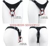 Uzamykatelný postroj vhodný pro klasické pásy cudnosti Uzamykatelný postroj k pásu cudnosti II