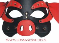 BDSM erotická maska prase